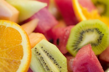 Sliced fruit