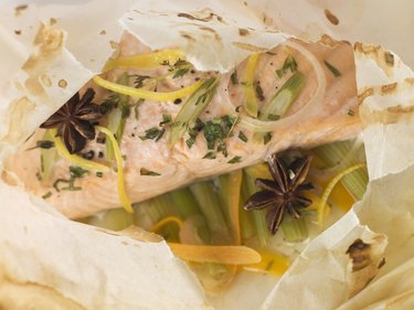 Salmon en Papillote