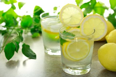 Lemon water