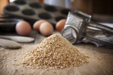 Homemade bread crumbs