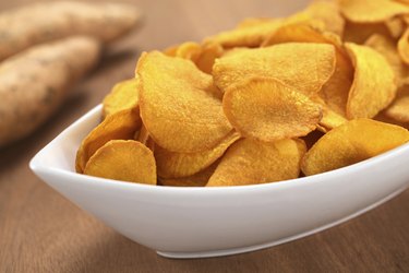 Crispy Sweet Potato Chips