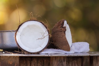 Open coconut