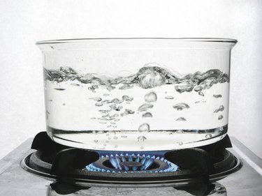 Boiling Water on Gas