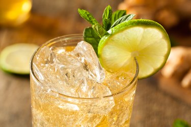 Refreshing Golden Ginger Beer