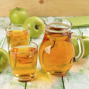 Natural apple juice