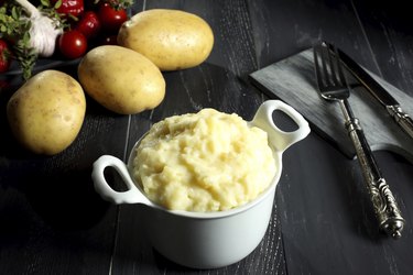 mashed potatoes