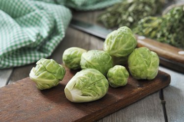 Fresh brussels sprout