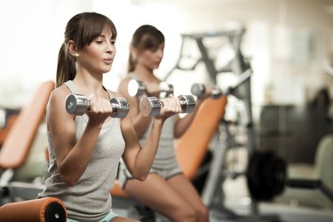 Training with dumbbells