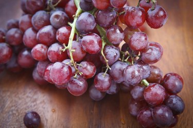 Fresh Red Grapes