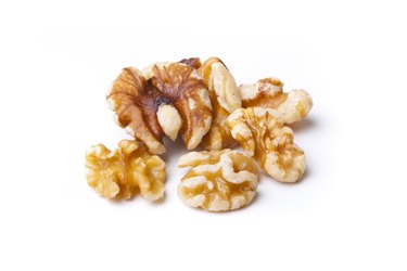 Isolated Walnuts Halves