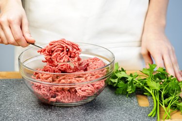 Cooking with ground beef