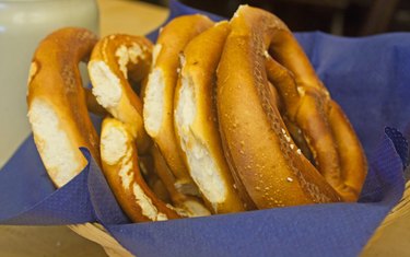 Basket of Pretzels