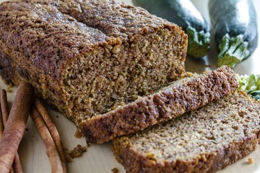 Fresh Baked Zucchini and Cinnamon Bread