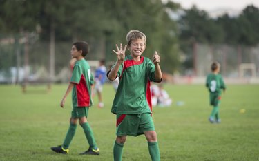 kids football match