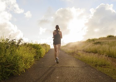 Female runner