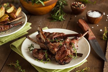 Organic Grilled Lamb Chops