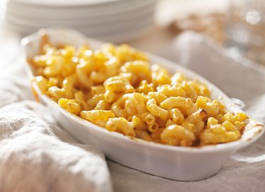 The "cheesy" flavor of nutritional yeast makes it the perfect addition to pasta dishes.