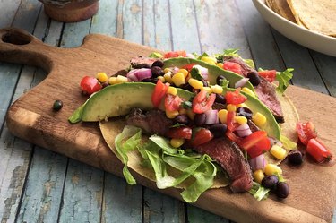 Grass-Fed Steak Tacos With Cowgirl Salsa