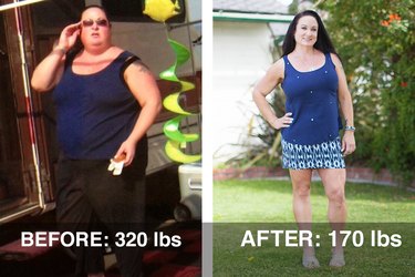 Stacy’s weight-loss transformation