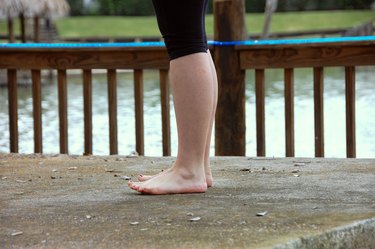 Exercises you can do to help with swollen feet.