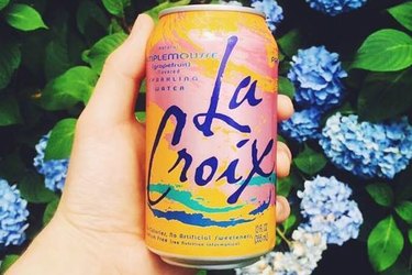 A can of LaCroix sparkling water