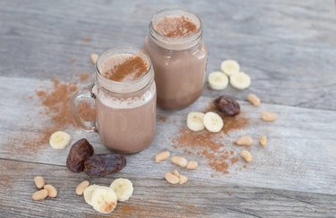 Creamy Chocolate, Cannellini Bean and Cinnamon Smoothie