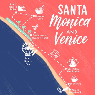 map of santa monica and venice
