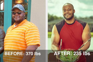 Lee lost 135 pounds in 8 months and has maintained his weight loss for 3 years.