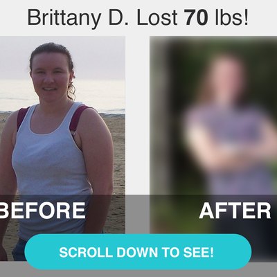 Brittany D. lost 70 pounds.