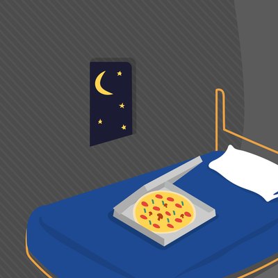 How Bad Is It Really to Sleep Right After You Eat?