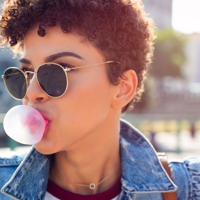 sugar alcohol chewing gum