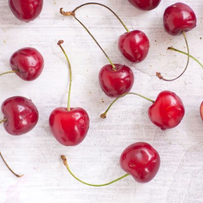 Stemmed Cherries and Cherry Pit