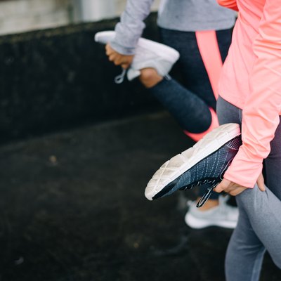 Fitness workout and running concept