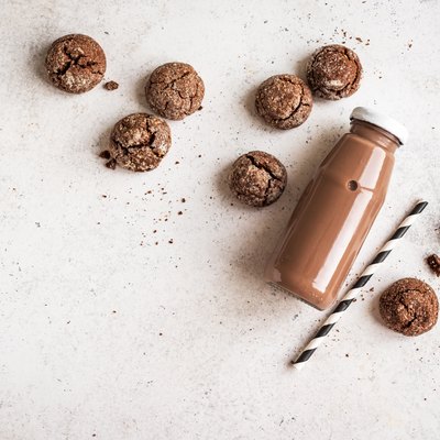 Chocolate Cookies and Milk
