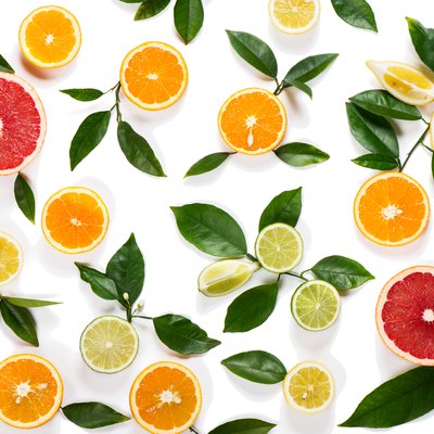 Background of citrus fruits
