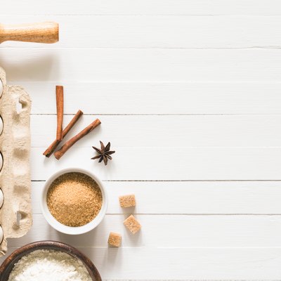 Baking ingredients / cooking food bread pastry or cake
