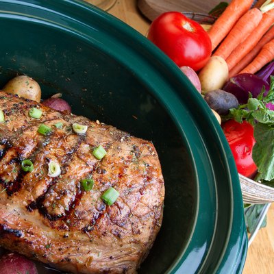 Delicious Pot Roast Dinner in a Crock Pot
