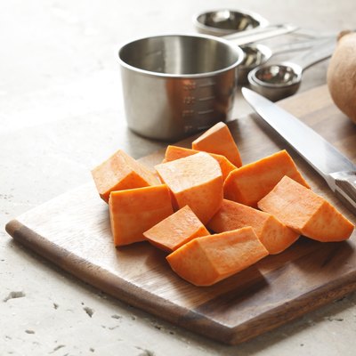 Sweet Potatoes cubed