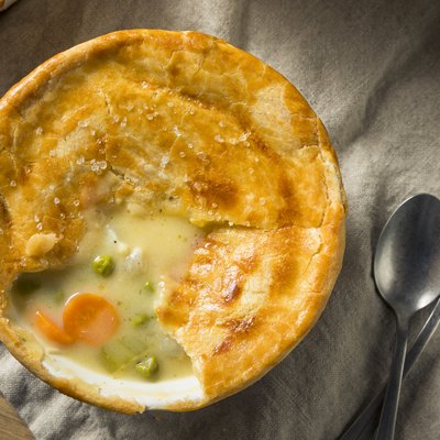 Homemade Individual Chicken Pots Pies