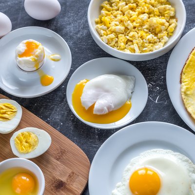 Different ways of cooking eggs