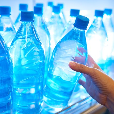 Buying bottle of water