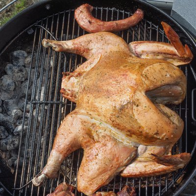 Turkey on a smoker