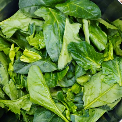 Photography of cup with spinach