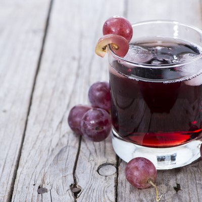 Grape Juice with Ice