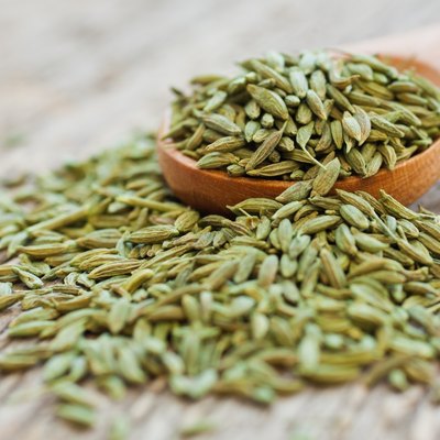 Green anise closeup