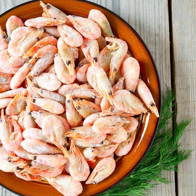 frozen shrimps