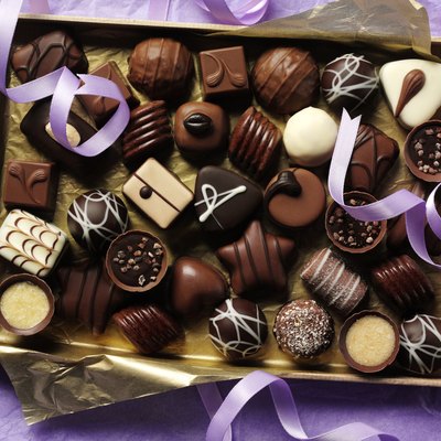 Box of Chocolates on Paper