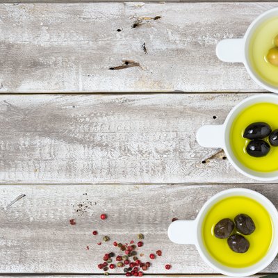 Olive tree branch background