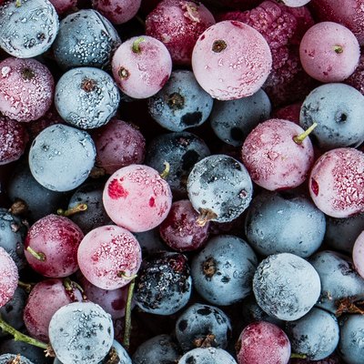 freezer burn frozen berries