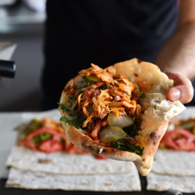 Turkish doner kebab